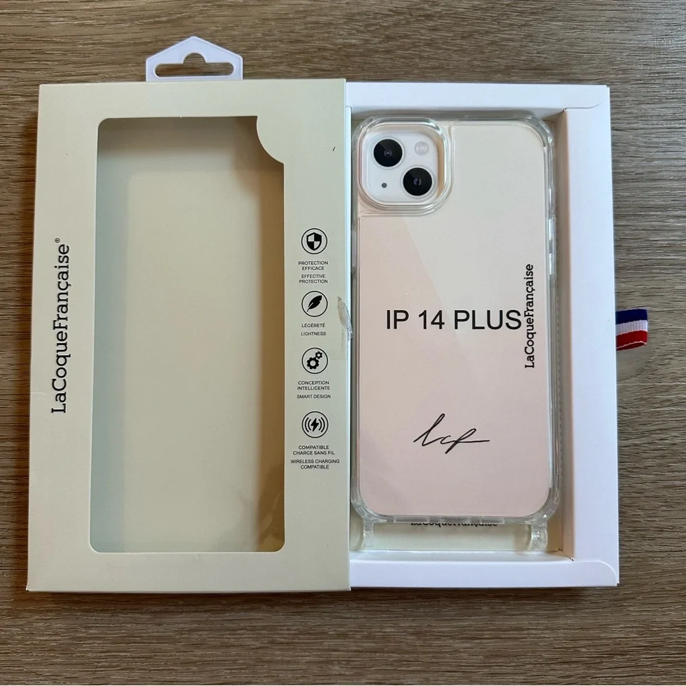 iPhone 14 Plus Transparent Ring Case